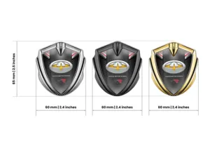 Toyota Custom Logo Badge Minimal Style Universal Fit